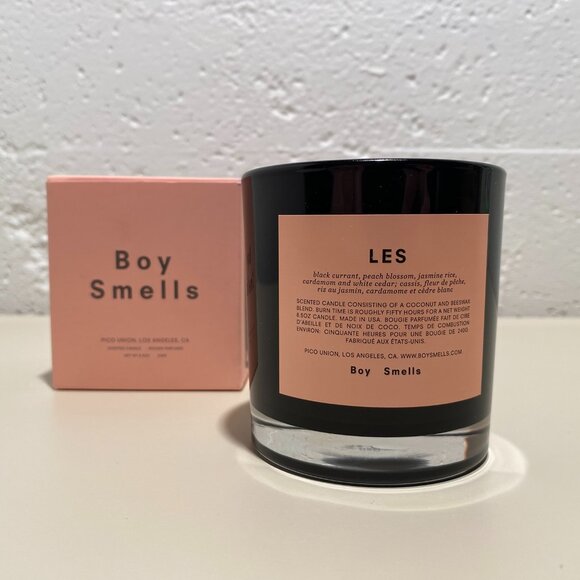 Boy Smells LES Soy Blend Scented Candle - Picture 2 of 8